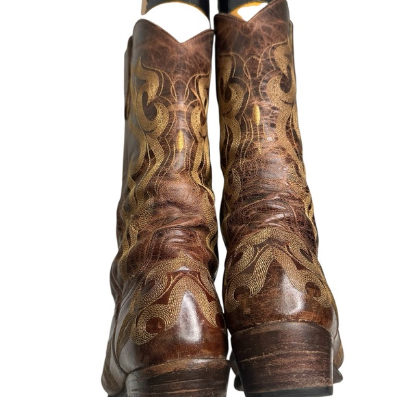 Old Gringo Brown Ankle Boots, sz 7, pre-owned, gently used. - Picture 12 of 16